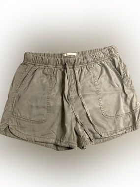Cynthia Rowley Khaki Shorts Women Medium 100% Lyocell